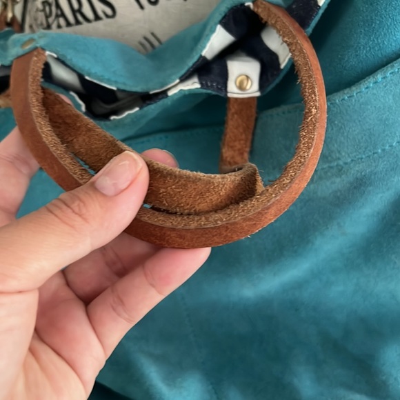 Ali Golden Suede Women’s Bag - Picture 5 of 7